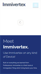 Mobile Screenshot of immivertex.com